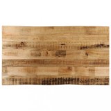 Cumpara ieftin Blat de masă contur organic 100x60x2,5 cm lemn masiv mango brut