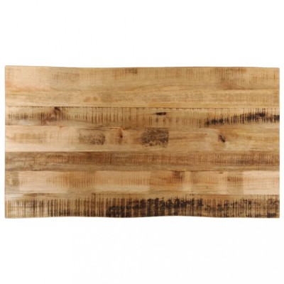 vidaXL Blat de masă contur organic 120x60x2,5 cm lemn masiv mango brut 370672 foto