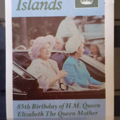 Bernera island regina Elisabeta II, colita ,Mnh