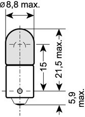 OSRAM 3886X ORIGINAL Bec, lumini interioare