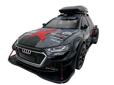 Macheta Audi RS6 Avant Gumball 3000 1:24 cu lumini si sunete, deschide usile model 1 foto