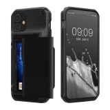 Husa Kwmobile pentru Apple iPhone 11, Negru, Plastic, KWM000022PU001C, Silicon, Carcasa
