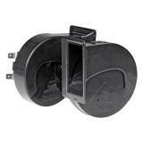 Claxon auto universal 12V set 2 bucati, doua tonuri 410 Hz si 510 Hz, 110 dB, pentru orice vehicul cu instalatie 12V, AMiO