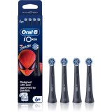 Oral-B iO Kids Marvel Spiderman capete de schimb pentru periuta de dinti pentru copii de la v&acirc;rsta de 6 ani 4 buc