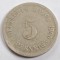 Germania, 5 Pfennig 1900, Wilhelm II