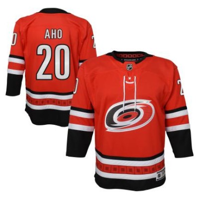 Carolina Hurricanes tricou de hochei pentru copii Sebastian Aho Premier Home - L/XL foto