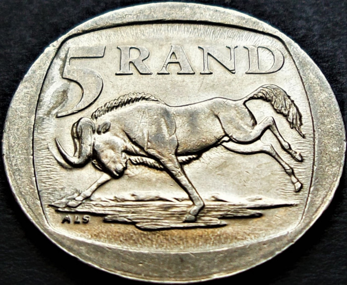 Moneda exotica 5 RANZI / RAND - ARICA DE SUD - anul, 1994 *cod 181