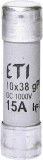 Siguranta fuzibila voltaica 15A CH10X38 gPV 1000V Eti 002625080