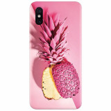 Husa silicon pentru Xiaomi Mi 8 Pro, Pink Pineapple