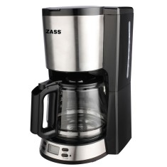 Cafetiera cu programator ZASS ZCM 04 T, 1,5 L, 10-12 cesti