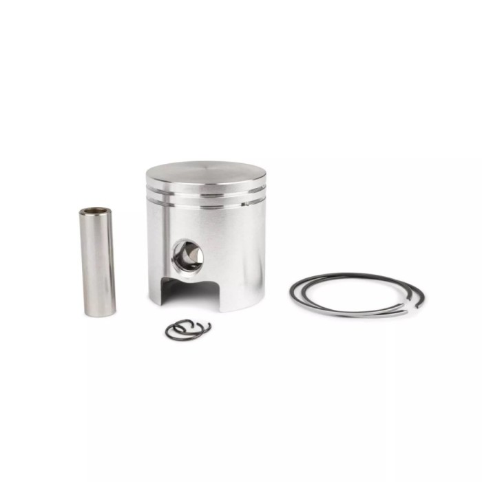 Piston + Segmenti Scuter Sym Flash 2T 80cc - 47mm - bolt 12mm