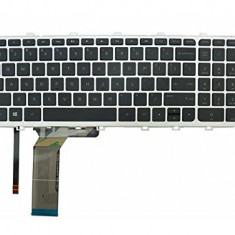 Tastatura Laptop, HP, Envy 15-J, 15T-J, 15Z-J, 17-J, 17T-J M7-J, TPN-I110, 720244-001, 720245-001, 711505-001, iluminata, cu rama, layout US