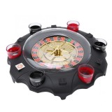 Ruleta electronica cu 6 pahare shot, 27 x 6 cm, Oem