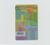 bnk card Cartele telefonice - Finlanda - Turku Telephone - Magnetic Cards - Finnet 109 - Suo:TTL-D-204D - foarte rara