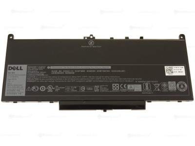 Baterie Laptop, Dell, Latitude E7270, E7470, GG4FM, MC34Y, 242WD, R1V85, 1W2Y2, R97YT, 0J60J5, J60J5, 7.6V, 6880mAh, 55Wh foto