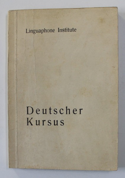 DEUTSCHER KURSUS , ANII '80