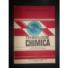 Ileana Niculescu - Tehnologie chimica (1989)