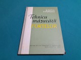 TEHNICA MĂSURĂRII FORȚELOR / M. RAȚIU, P.POPESCU / 1961 * 23