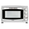 Cuptor electric Zass, 1600 W, 38 l, functie rotisor, maxim 250 C, indicator LED, accesorii incluse, Argintiu