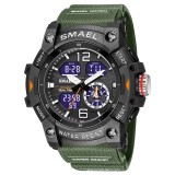 Ceas barbatesc Smael Sport Digital Cronometru Alarma Lumina Verde