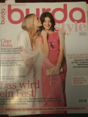 Revista Burda Style nr. 3/2013 cu tipare in lb. germana si insert in lb. romana foto