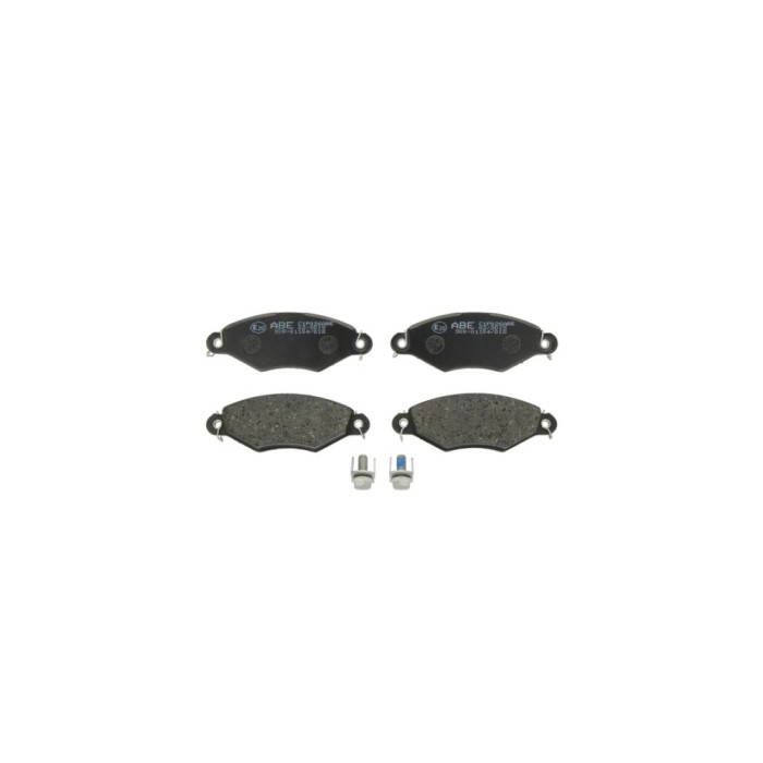 Placute frana PEUGEOT 206 hatchback 2A C ABE C1P026ABE