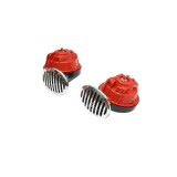 Claxon auto universal 12V cu grila crom si releu 112dB Cod: BK60101