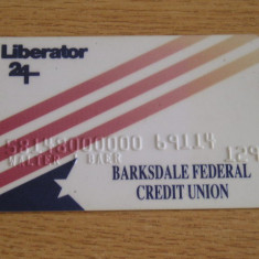 M1 R1 - Card bancar vechi 44 - piesa de colectie