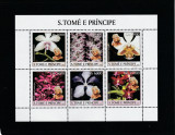 S.Tome e Principe 2003-Flora,Flori,Bloc 6 val,dant.Marlyn Monroe,MNH.2043-2048KB