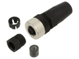 Conector M12 4 Pini Drept PG7 125VAC 3A IP67