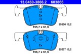 ATE 13.0460-3866.2 set placute frana,frana disc