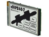 LCD Grafic 240x128 FSTN 113x70mm Negru