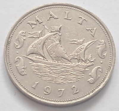 Malta, 10 Cents 1972 foto