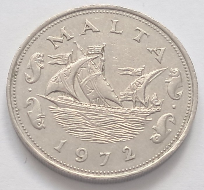 Malta, 10 Cents 1972