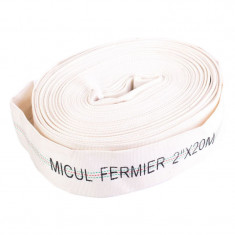 Furtun pompier fara capete Micul Fermier, 20 m, 2 inch, panza