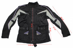 Geaca moto Roleff Windtex mesada full protectii barbati marimea XL foto