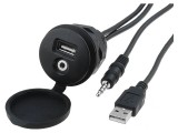 Adaptor USB la AUX Jack 3,5mm 2m