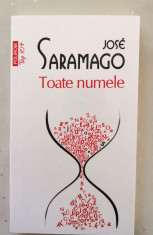Jose Saramago, TOATE NUMELE foto