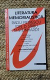 Radu Petrescu - Literatura memorialistica