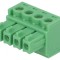 Regletă Conexiuni 3,81mm 4 Piste Drept Mufă