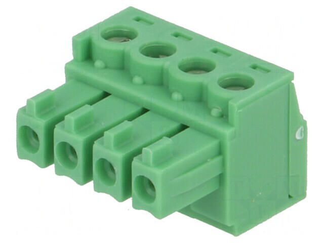 Regletă Conexiuni 3,81mm 4 Piste Drept Mufă