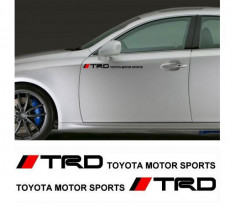 Sticker auto laterale Toyota TRD foto