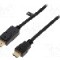 Cablu DisplayPort - HDMI, DisplayPort mufa, HDMI mufa, 5m, negru, LOGILINK - CV0129