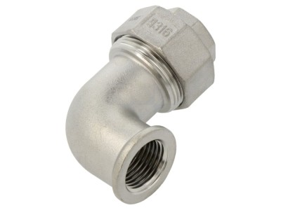 Conector cot 90&amp;deg; mamă-mamă G316 foto