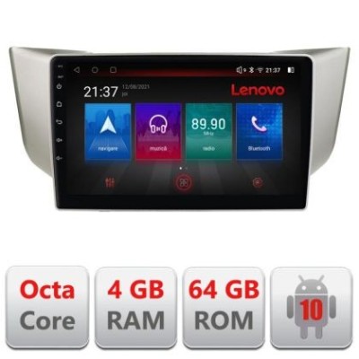 Navigatie Lexus RX 2003-2009 E- rx-03 Octa Core cu Android Radio Bluetooth Internet GPS WIFI DSP 4+64GB 4G CarStore Technology foto