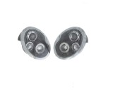 Far Mini One/Cooper/Cabrio (R50/R52/R53), 06.2001-07.2007, model tuning, montare fata, stanga+dreapta, cu lumina de parcare LED; H1+H1+LED; manual/el