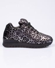 Pantofi casual cu siret si talpa comoda pentru femei 22FOR05005 foto