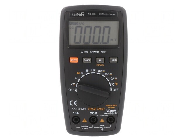 Multimetru Digital LCD True RMS AX-105