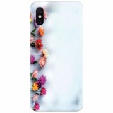 Husa silicon pentru Xiaomi Mi 8 Pro, Flowers