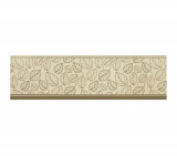 Bordura Decorativa Autoadeziva Bej Maro Frunze DM-Fix DM-B1108, 10cm x 10m, Tapet Decorativ Perete